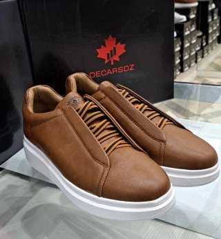 Scarpe uomo Decarsdz similpelle marroni tg. 43