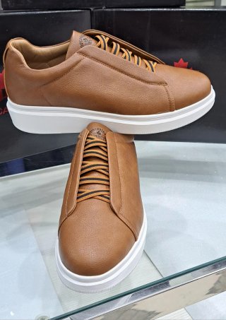 Scarpe uomo Decarsdz similpelle marroni tg. 43