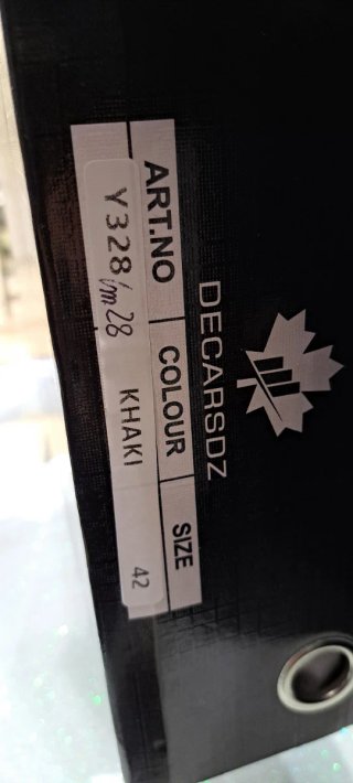 Scarpe uomo Decarsdz similpelle marroni tg. 43