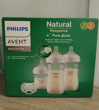 Pack de Biberones Cristal Philips Avent Natural