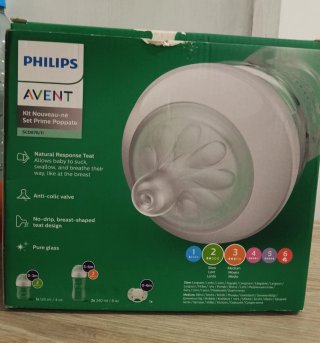 Pack de Biberones Cristal Philips Avent Natural