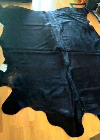 Alfombra Piel Vaca Natural XXL