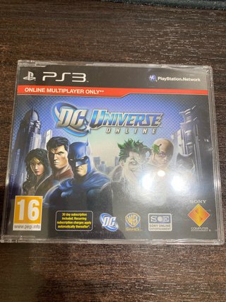 PS3 DC Universe Online Juego Online