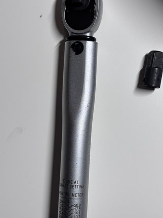 Llave Dinamométrica Tacklife HTW4A 2.26-22.6NM
