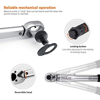 Llave Dinamométrica Tacklife HTW4A 2.26-22.6NM