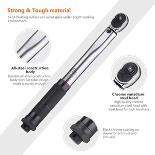 Llave Dinamométrica Tacklife HTW4A 2.26-22.6NM