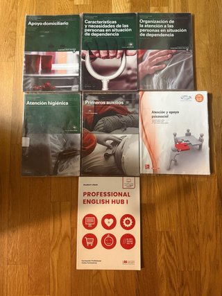 lote de libros de TASPS