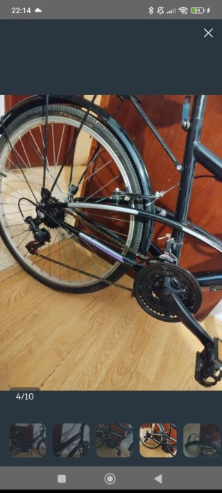Bicicleta Paseo Adulto con Bandeja Trasera