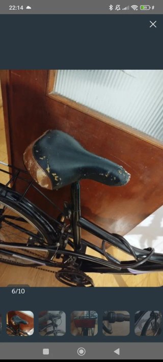 Bicicleta Paseo Adulto con Bandeja Trasera