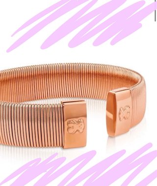 Pulsera Tous Bulevard Original tono Oro rosa