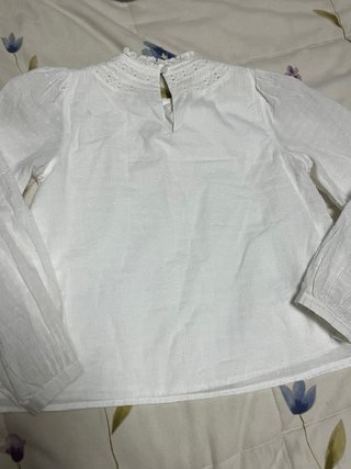 Camisa blanca Mango Talla 10
