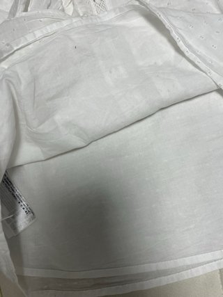 Camisa blanca Mango Talla 10
