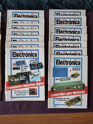 Nueva Electrónica y otras revistas Años 70-80