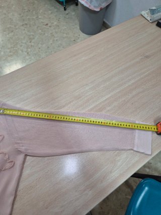 Camisa Zara rosa con volantes