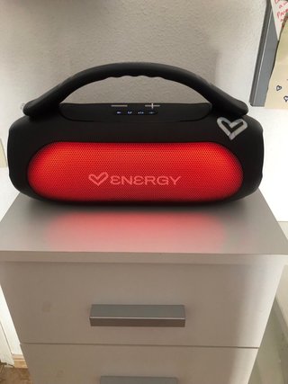 Energy Sistem Radio Portátil Negra