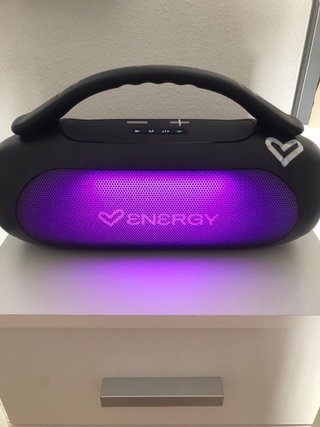Energy Sistem Radio Portátil Negra