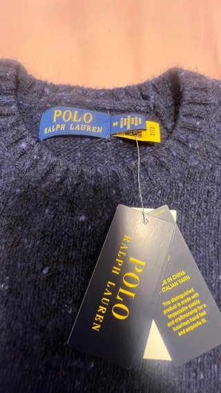 Jersey Polo Ralph Lauren Azul