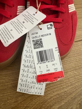 Zapatillas Adidas Gazelle indoor Rojas