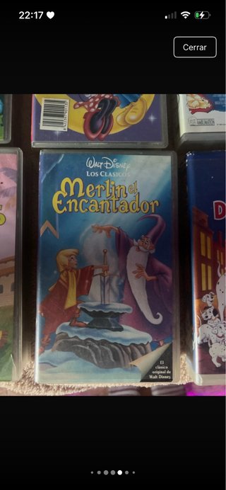 Pack 8 Películas VHS Disney