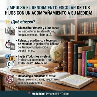 Clases particulares Primaria y ESO