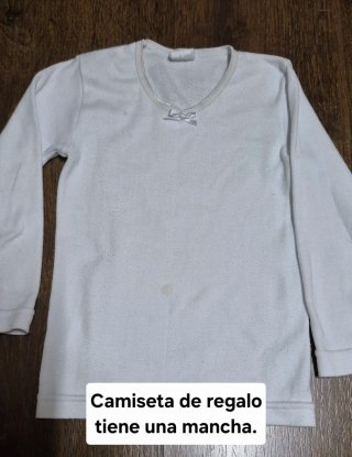 Lote 5 Camisetas Manga Larga Talla 2