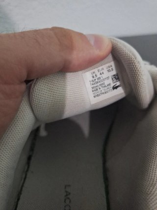 Zapatillas Lacoste originales