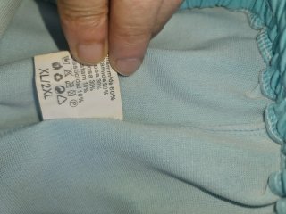Pantaloni tuta azzurri danza XL/2XL