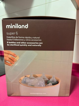 Esterilizador Miniland Super 6 en 1