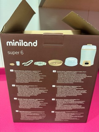 Esterilizador Miniland Super 6 en 1