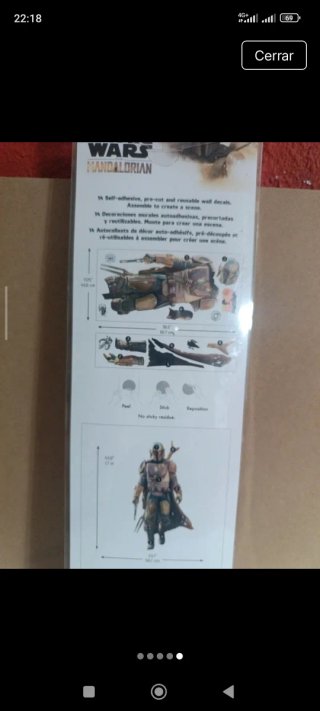 Vinilos Decorativos Mandalorian Star Wars