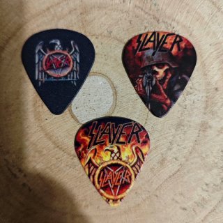 Pack 3 púas guitarra Slayer