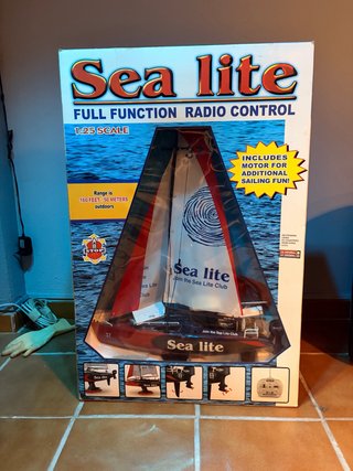 Barco de vela radiocontrol Sea Lite