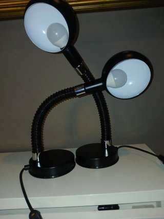 Coppia Lampade Space Age