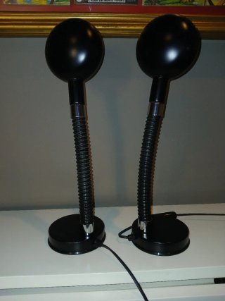 Coppia Lampade Space Age