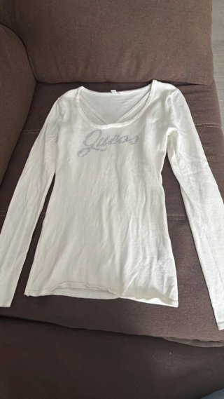 Blusa Guess Manga Larga XS