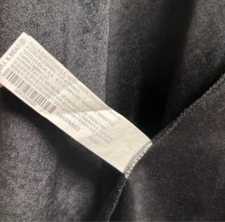 Vestido Pull&Bear negro terciopelo