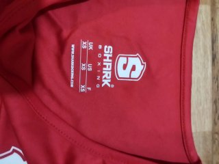 Equipación Boxeo Shark Boxing Roja