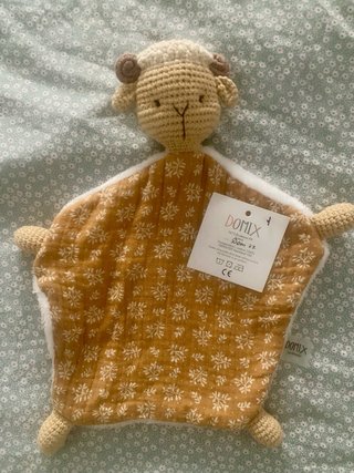 Doudou oveja crochet Domix bebé