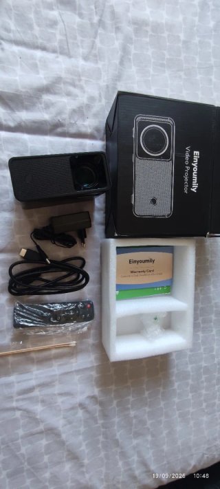 Proyector de video Einyoumlly negro