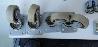 Lote de ruedas variadas