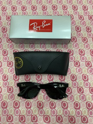 Occhiali Ray-Ban Wayfarer 52-20 Neri