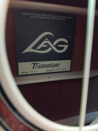 Guitarra Lag Tramontane T88 DCE Electroacústica