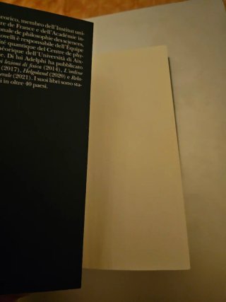 Buchi Bianchi dietro l'orizzonte Carlo Rovelli