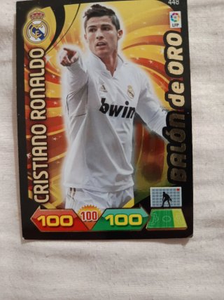ADRENALYN 2011/12 BALÓN DE ORO CRISTIANO RONALDO