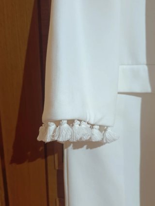 Chaqueta Zara Blanca Talla M