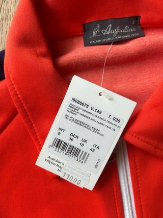 Tuta Australian nuova giacca e pantaloni