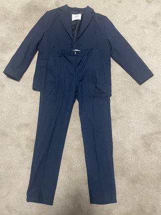 Traje Zara azul niño