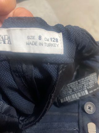 Traje Zara azul niño