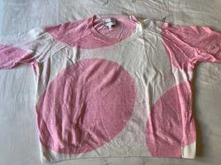 Jersey Bimba y Lola Rosa y Blanco Talla L