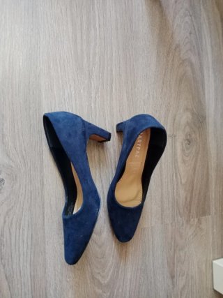 Tacones Marypaz Azul Talla 37